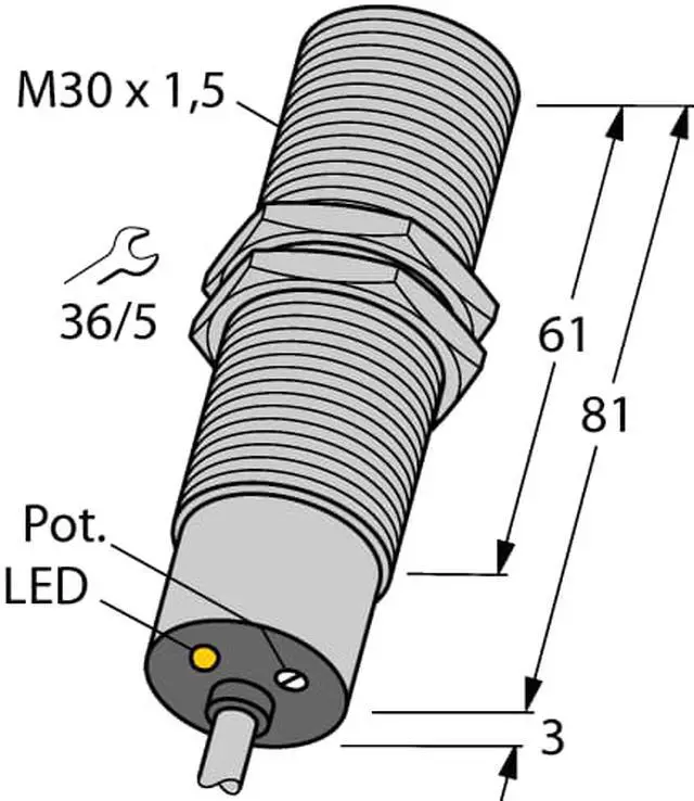 Alt view image 2 of 2 - TURCK BC10-M30-VP4X 25020 Inductive sensor PNP