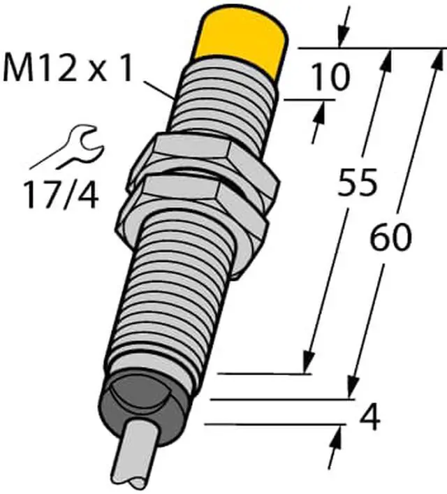 Alt view image 2 of 2 - TURCK  Ni5-M12-LiU 1535536 Inductive sensor