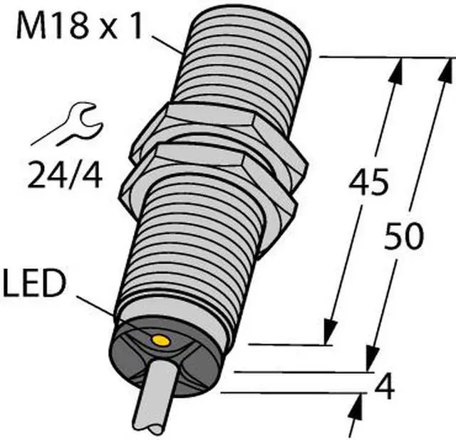 Alt view image 2 of 2 - TURCK BI5U-EM18-AP6X 1635300 Inductive sensor PNP