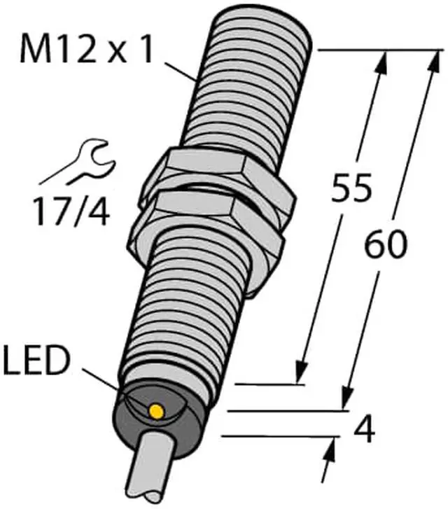 Alt view image 2 of 2 - TURCK BiM-M12E-AG4X 4430200 Inductive sensor