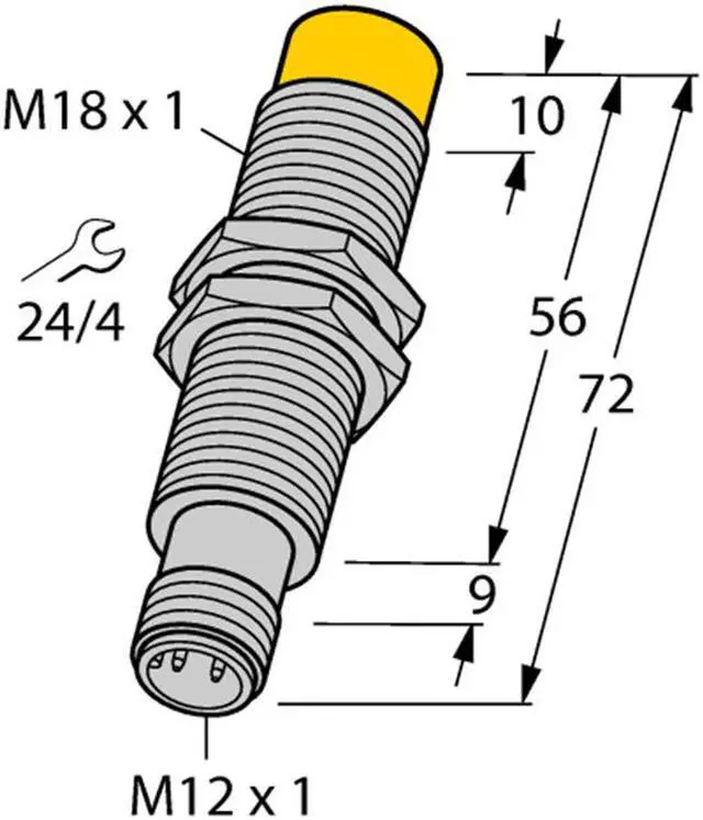 Main image of TURCK NI10-M18E-LIU-H1141 1535562 Inductive sensor