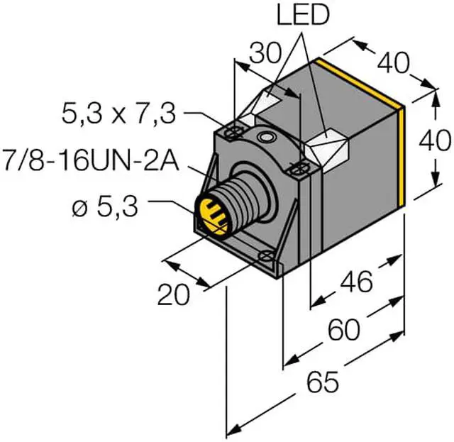 Alt view image 2 of 2 - TURCK Ni35U-CK40-ADZ30X2-B1131 4280410 Inductive sensor