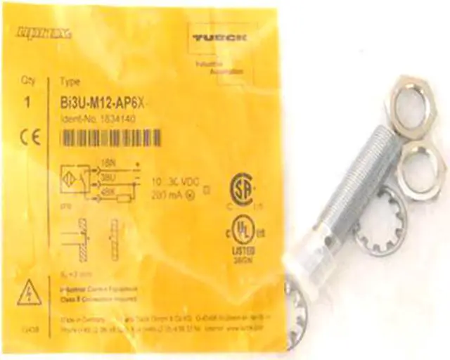 Main image of TURCK BI3U-M12-AP6X 1634100 Inductive sensor PNP