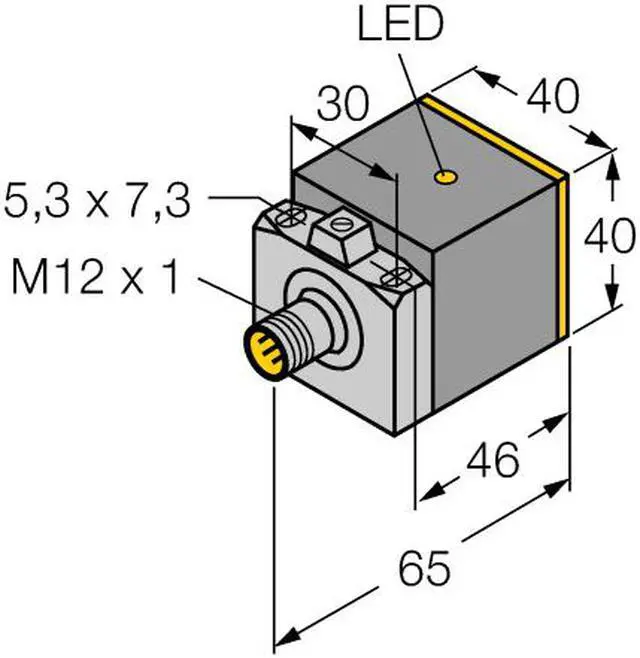 Alt view image 2 of 2 - TURCK Bi15-CK40-Y1X-H1141 4065000 Inductive sensor