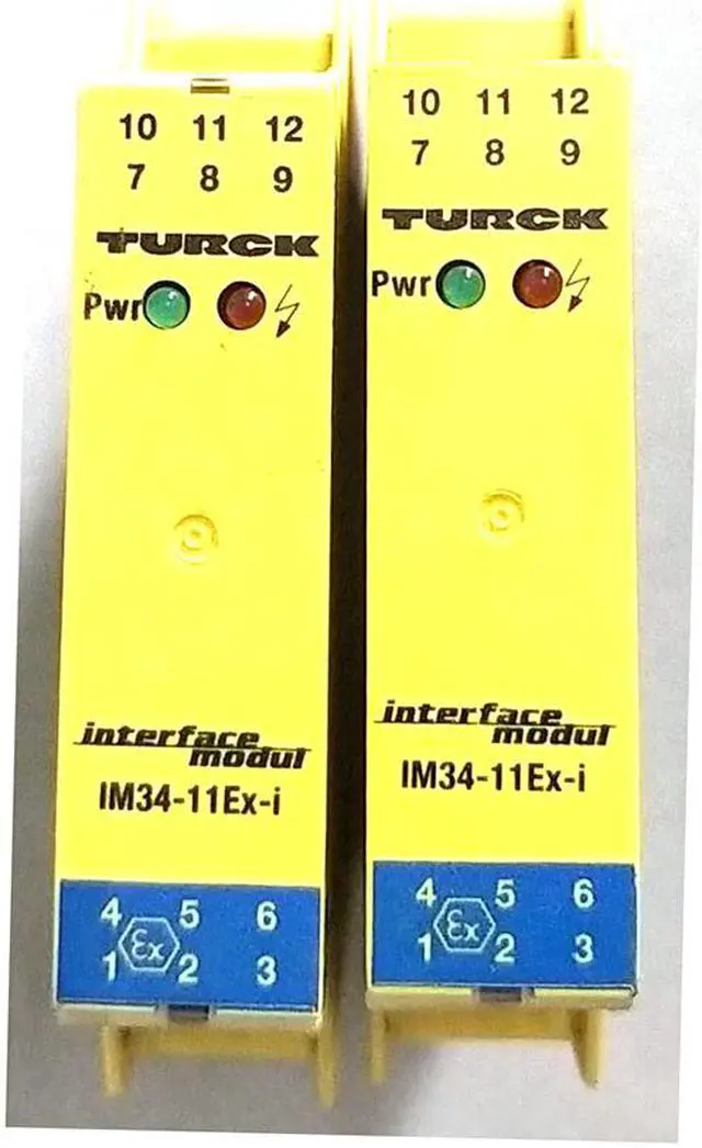 Alt view image 2 of 3 - TURCK IM34-11EX-I 7506630 Temperature measuring amplifier