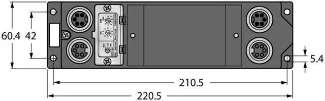 Main image of TURCK FDN-DN1 6603596 I/O Module for DeviceNet
