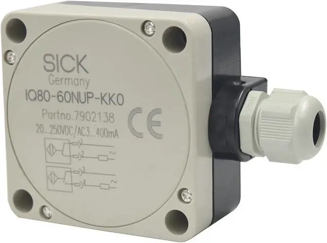 Alt view image 3 of 6 - SICK  IQ80-60NUP-KK0 Inductive proximity sensors PNP / NPN New