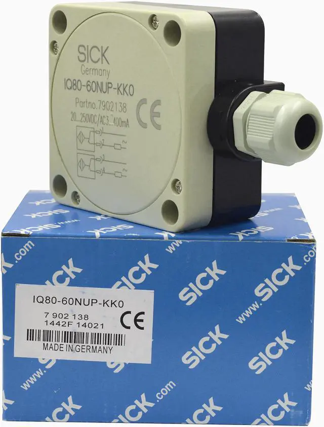 Alt view image 5 of 6 - SICK  IQ80-60NUP-KK0 Inductive proximity sensors PNP / NPN New