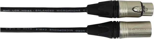Alt view image 2 of 2 - RapcoHorizon NM1-10 XLRM-XLRF Microphone Cable 10 Foot