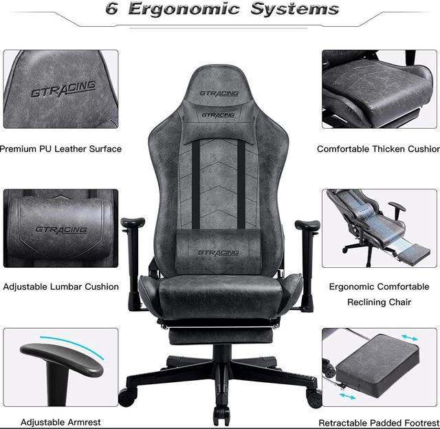 Footrest Series GT901  GTRacing Gaming Chair