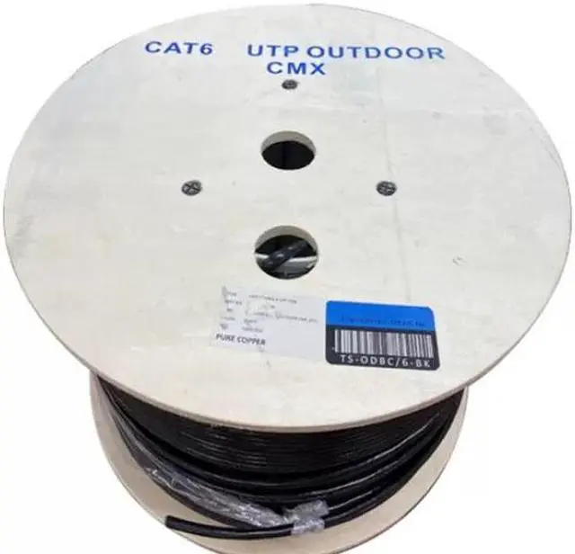 Alt view image 3 of 4 - CAT6 Outdoor Pure Solid Copper 1000ft Water Blocking Gel Filled Ethernet Cable
