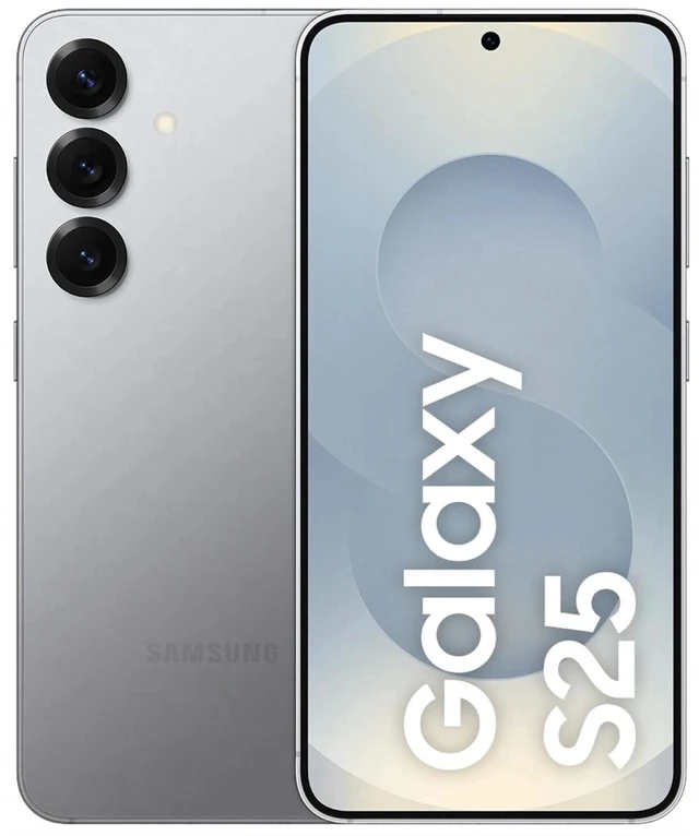 Main image of Samsung Galaxy S25 128GB Silver AT&T New Open Box