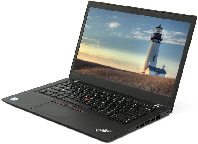 Alt view image 2 of 3 - Lenovo ThinkPad T470s 14" FHD Laptop - Intel Core i7-7600U, 16GB RAM, 256GB SSD, Webcam, Windows 10 Pro