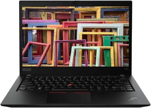 Main image of Lenovo ThinkPad T490s Laptop, 14.0" FHD Display, Intel Core i7-8665U Processor, 16GB DDR4 RAM, 512GB  SSD, Bluetooth, Webcam. Windows 10 Pro