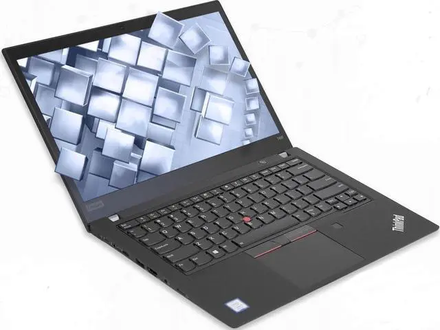 Alt view image 2 of 4 - Lenovo ThinkPad T490s Laptop, 14.0" FHD Display, Intel Core i7-8665U Processor, 16GB DDR4 RAM, 512GB  SSD, Bluetooth, Webcam. Windows 10 Pro