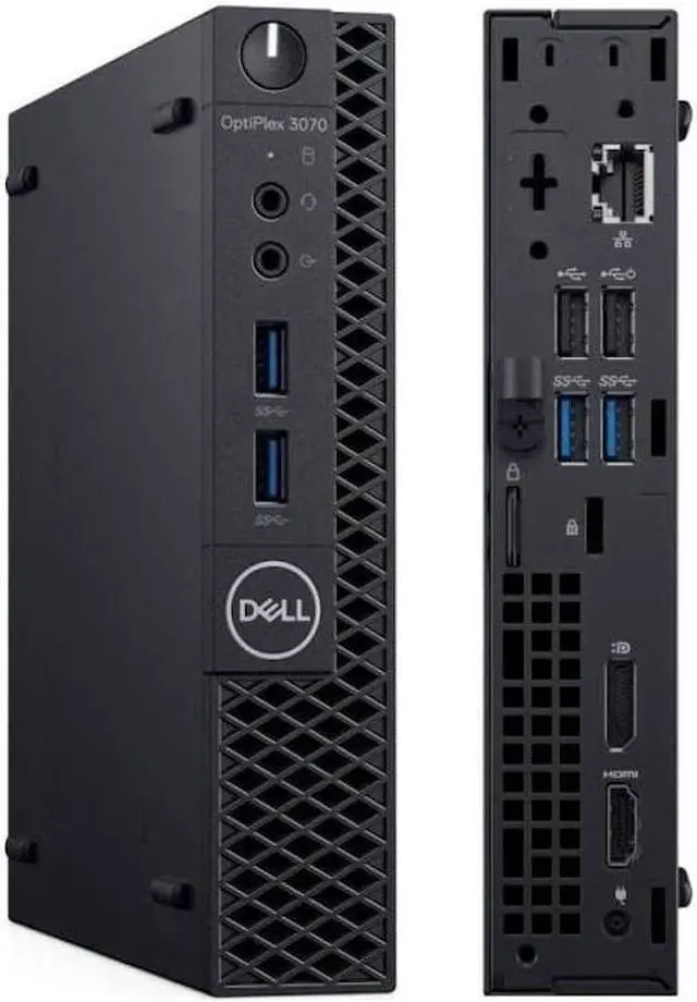 Alt view image 2 of 3 - Dell Optiplex 3060 Micro i3, 8100T, 8GB RAM, 128GB SSD, Windows 10 Pro