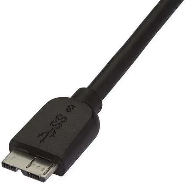 Alt view image 2 of 3 - Slim Micro USB 3.0 Cable - M/M - 15cm 6inch Cord Lead
