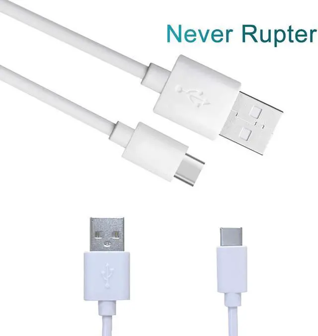 Alt view image 5 of 7 - 3 Pack USB A To Type C Charging Cable Power Cord Data Sync Lead For Google Pixel 3 4 5 6 7 Pro 7a 6a 5a 4a Fold XL XXL White 5 ft.