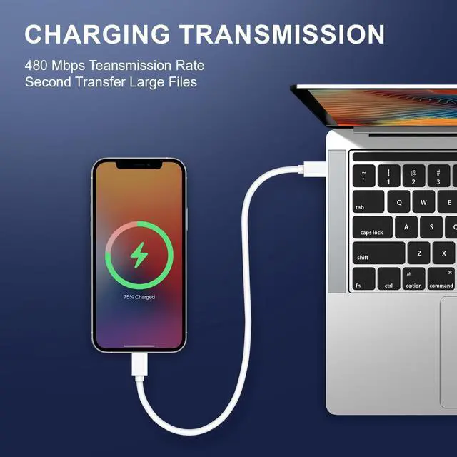 Alt view image 7 of 7 - Fast USB + Type C Car Charger Power Adapter & USB-C To USB-C Charging Cable For iPhone 15 Pro Max Plus / Samsung Galaxy S23 S22 Ultra 5G S23+ A54 A34 A14 A03s /Google 8 7 6 Pro 8a 7a White 3 ft.