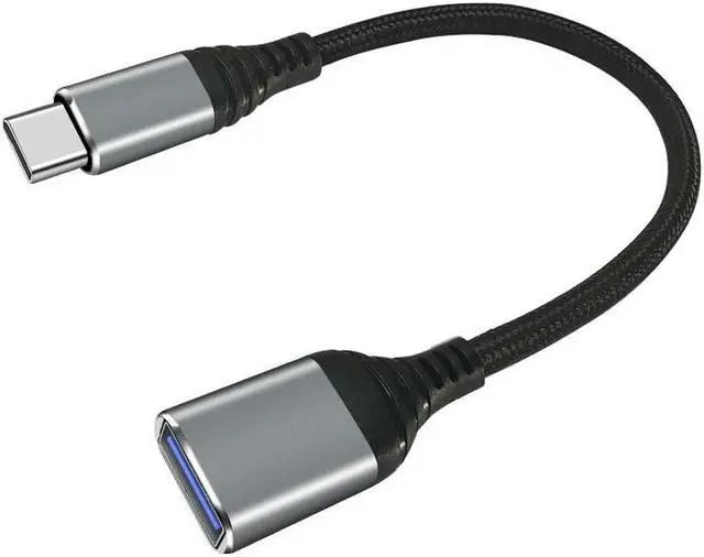 Main image of USB Type C to USB Adapter OTG Cable USB-C Male to USB-A Female Compatible with iPhone 15, MacBook Pro, iPad, Pixelbook, Dell, Surface, Lenovo,Samsung Galaxy Note 8, S8 S8+ S9, iPad Pro 2018, Nexus 6P