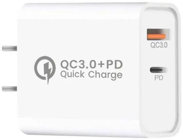 Alt view image 6 of 7 - Mesmart 100 Pcs US 2 Port Fast Quick Charge QC 3.0 USB Hub Wall Home Charger Power Adapter White Wholesale Bulk Lot For Apple iPhone 16 15 14 13 12 Pro Max,Galaxy S25/S24,Pixel 9 8 7 Pro,LG,Motorola