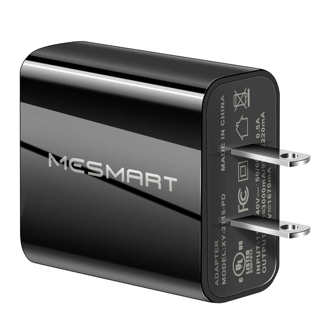 Alt view image 5 of 6 - MESMART 20 Pleces Fast USB C Wall Charger Type C PD Power Adapter Block US Plug For MacBook Pro/Air, iPad Pro, Galaxy S20/S10,Note 20/10,iPhone 15 14 13 12 11 Pro Max,Pixel 8 7 6 Pro