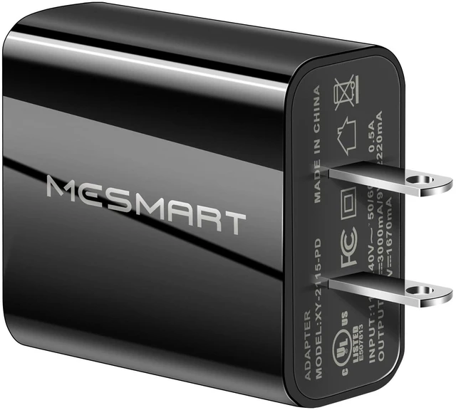 Alt view image 7 of 7 - MESMART 100 Pleces Fast USB C Wall Charger Type C PD Power Adapter Block US Plug For MacBook Pro/Air, iPad Pro, Galaxy S20/S10,Note 20/10,iPhone 15 14 13 12 11 Pro Max,Pixel 8 7 6 Pro