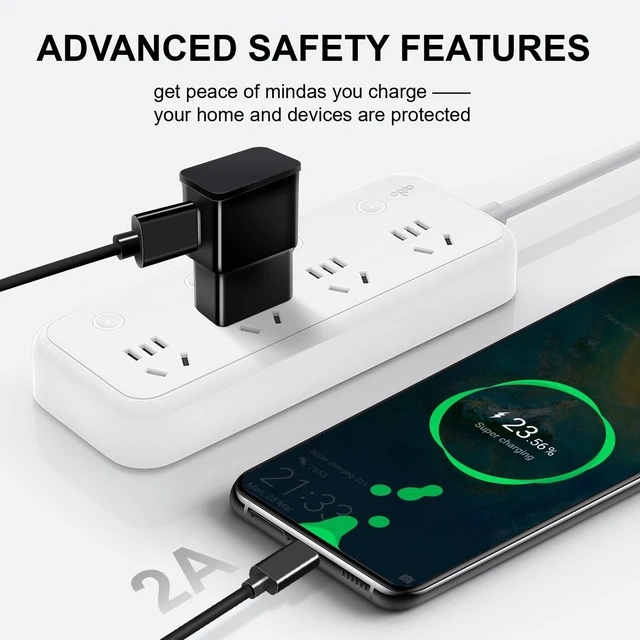 Alt view image 3 of 7 - USB Wall Charger Home Travel Charging Power Adapter 2A Foldable Plug For Samsung Galaxy S9 S9+ S8 S8+ S10 S10+ S20 S20+ S21 S22 S23 Ultra FE 5G Note 10 Note 9 Note 8 Z Flip5 Z Fold5 A03s A14 A23 A54