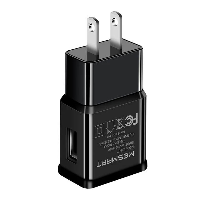 Alt view image 5 of 7 - USB Wall Charger Home Travel Charging Power Adapter 2A Foldable Plug For Samsung Galaxy S9 S9+ S8 S8+ S10 S10+ S20 S20+ S21 S22 S23 Ultra FE 5G Note 10 Note 9 Note 8 Z Flip5 Z Fold5 A03s A14 A23 A54