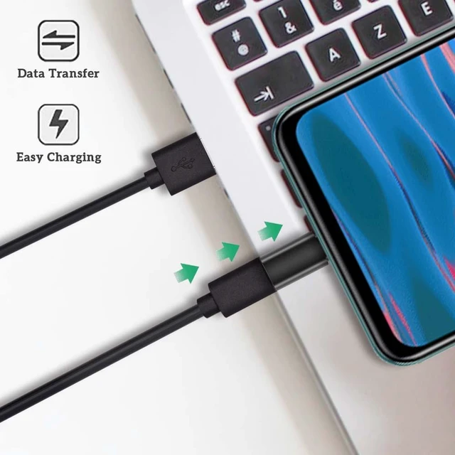 Alt view image 3 of 6 - USB C to Micro USB Adapter 2-Pack Type C Female to Micro USB Male Convert Connector with Charge & Data Sync For Samsung Galaxy S7/S7 Edge, S6 J7 Note 5,Kindle ,PS4 ,Nexus 5/6 and Micro USB Devices