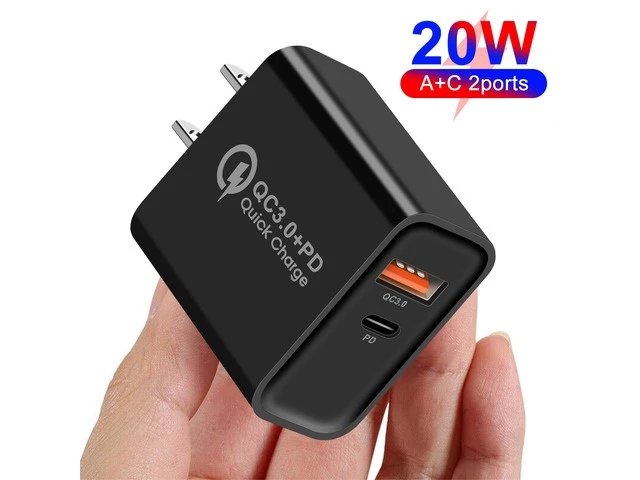 Alt view image 7 of 7 - Mesmart 50 Pcs US 2 Port Fast Quick Charge QC 3.0 USB Hub Wall Home Charger Power Adapter White Wholesale Bulk Lot For Apple iPhone 16 15 14 13 12 Pro Max,Galaxy S25/S24,Pixel 9 8 7 Pro,LG,Motorola