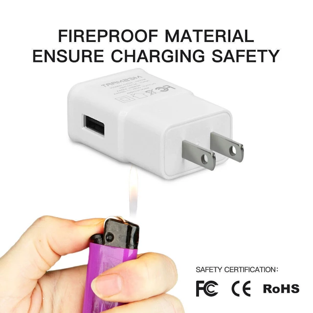 Alt view image 3 of 7 - 2Pack Limited Stock! 2A Foldable Wall Charger Home Travel Power Adapter For Samsung Galaxy S9 S9+ S8 S8+ S10 S10+ S20 S20+ S21 S22 S23 Ultra FE 5G Note & A Series Phones