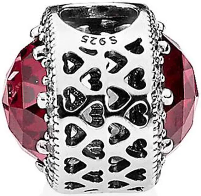 Alt view image 4 of 8 - Pandora Cerise Radiant Hearts Charm - 791725NCC