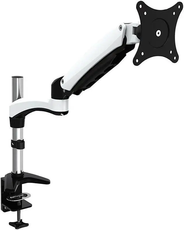 Alt view image 3 of 10 - Amer Networks Single Monitor Mount With Articulating Arm