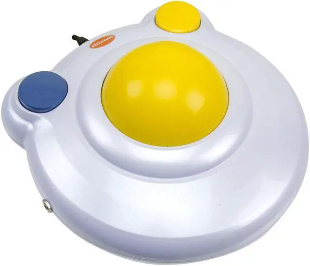 Main image of AbleNet BIGtrack 2.0 Trackball Mouse – New and Improved Version 2.0 Switch Enabled and USB Wired Part#12000006 (Switch is not Included)