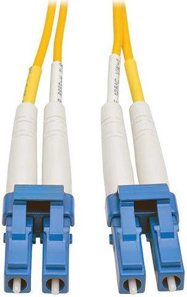 Alt view image 10 of 13 - Tripp Lite N370-20M 65 ft. 20M Duplex Singlemode SSF 8.3/125 Fiber Patch Cable LC/LC 65'