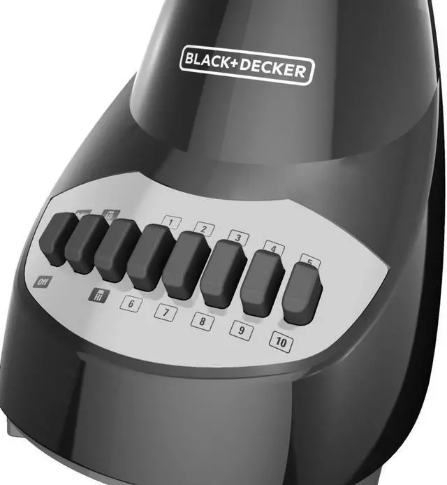 Alt view image 9 of 18 - Black & Decker BL2010BPA 10-speed Blender 10 speeds