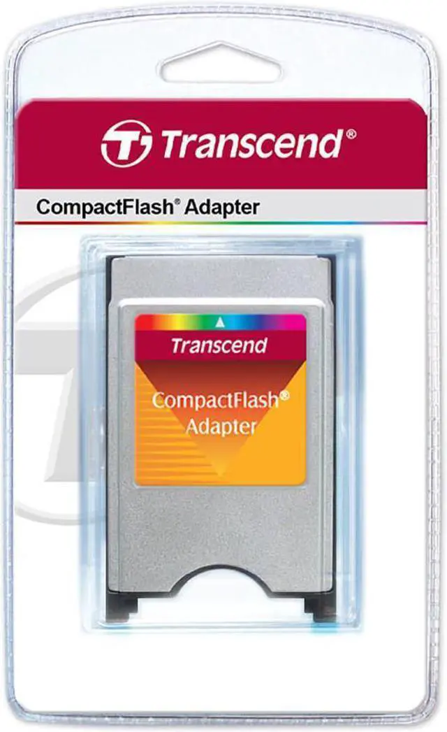 Alt view image 12 of 20 - TRANSCEND PCMCIA ATA ADAPTER FOR CF CARD