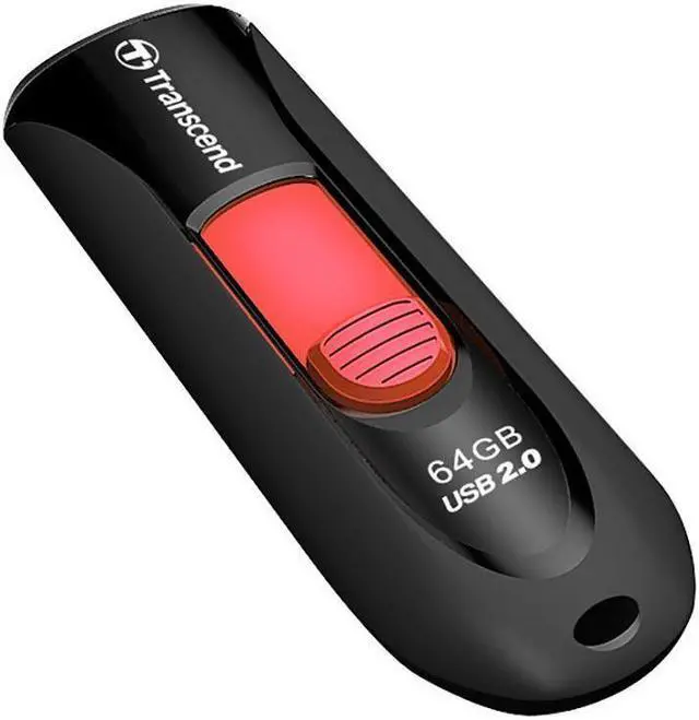 Alt view image 4 of 20 - Transcend JetFlash 590 64GB USB 2.0 Flash Drive TS64GJF590K