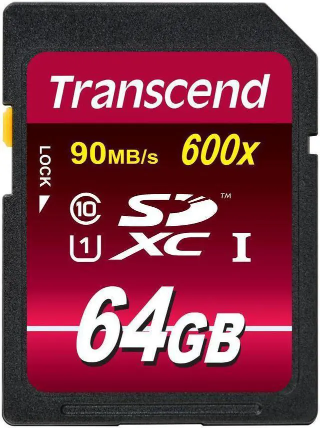 Alt view image 12 of 20 - Transcend 64GB SDXC Class 10 UHS-I 80MB/Sec Flash Memory Card Model TS64GSDXC10U1
