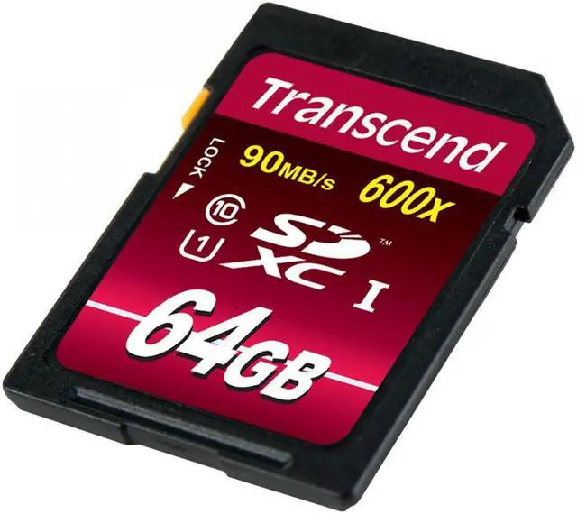 Alt view image 13 of 20 - Transcend 64GB SDXC Class 10 UHS-I 80MB/Sec Flash Memory Card Model TS64GSDXC10U1