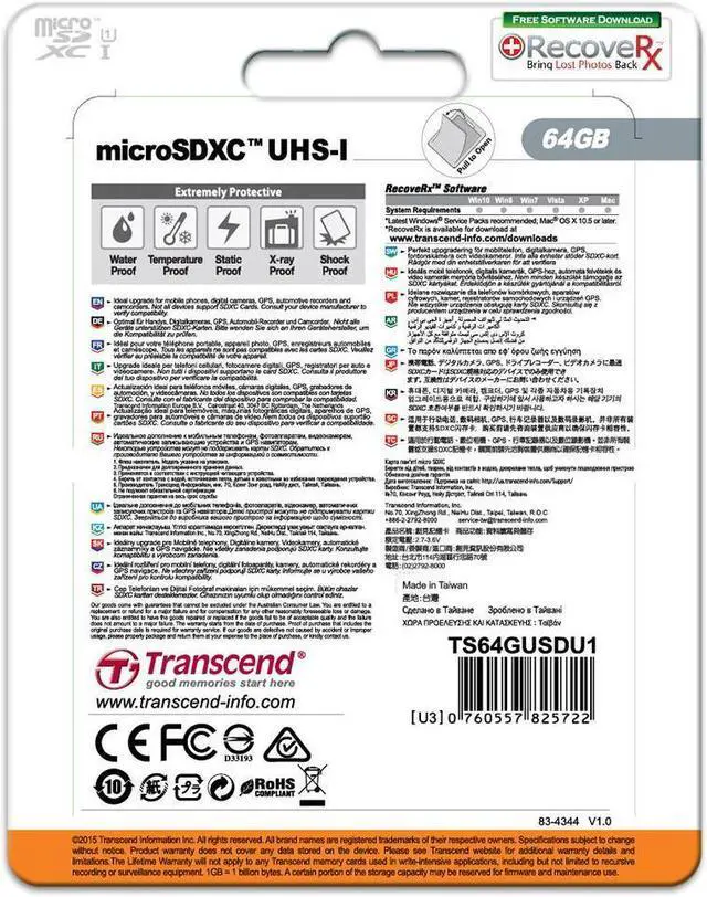 Alt view image 17 of 20 - 64gb Micro Uhs1 Class 10