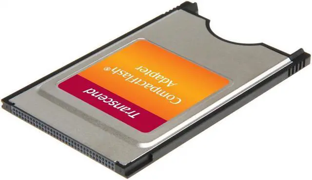 Alt view image 11 of 20 - TRANSCEND PCMCIA ATA ADAPTER FOR CF CARD