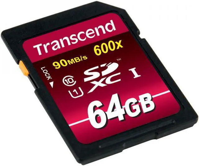 Alt view image 14 of 20 - Transcend 64GB SDXC Class 10 UHS-I 80MB/Sec Flash Memory Card Model TS64GSDXC10U1