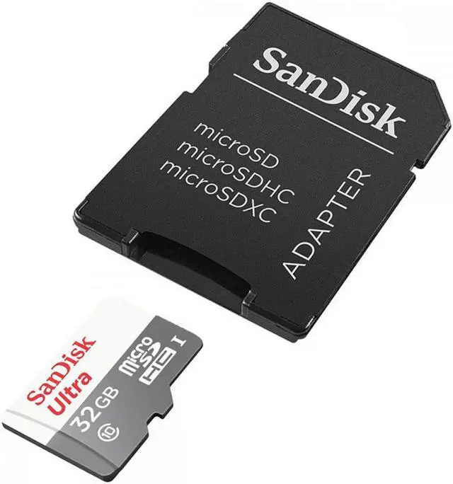 Alt view image 4 of 6 - SanDisk Ultra - Flash memory card (microSDXC to SD adapter included) - 32 GB - UHS-I / Class10 - microSDHC UHS-I