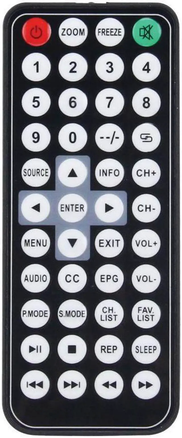 Alt view image 7 of 7 - Naxa(R) NT-90 9" Portable TV & Digital Multimedia Player