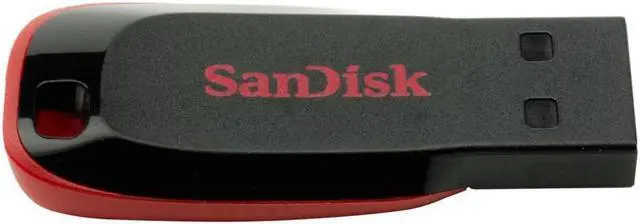 Alt view image 5 of 20 - SanDisk 128GB Cruzer 128G Blade SDCZ50 USB 2.0 SDCZ50-128G Flash Pen Drive CZ50 with USB Lanyard