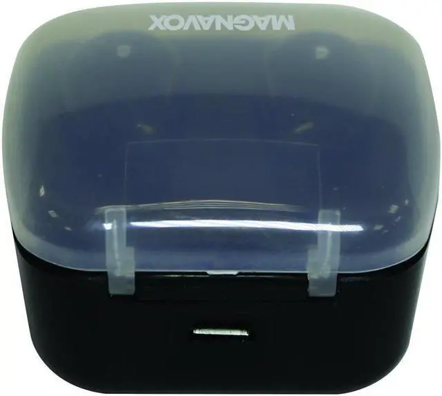 Alt view image 6 of 13 - Magnavox MBH530BK Mini Wireless Stereo Bluetooth Ear Buds Rechargeable Headphone