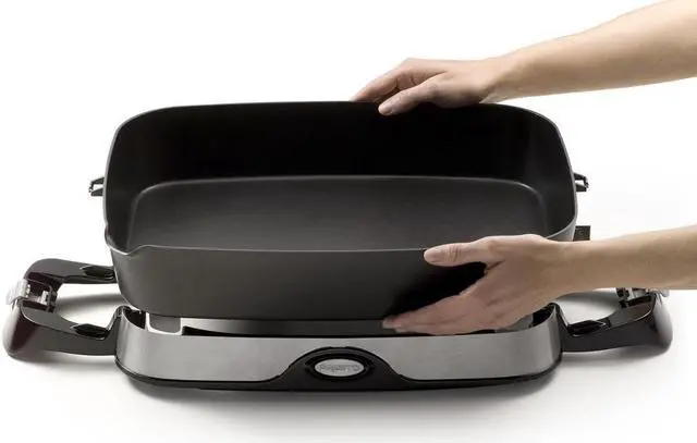 Alt view image 8 of 12 - PRESTO 06857 16" Electric Foldaway Skillet