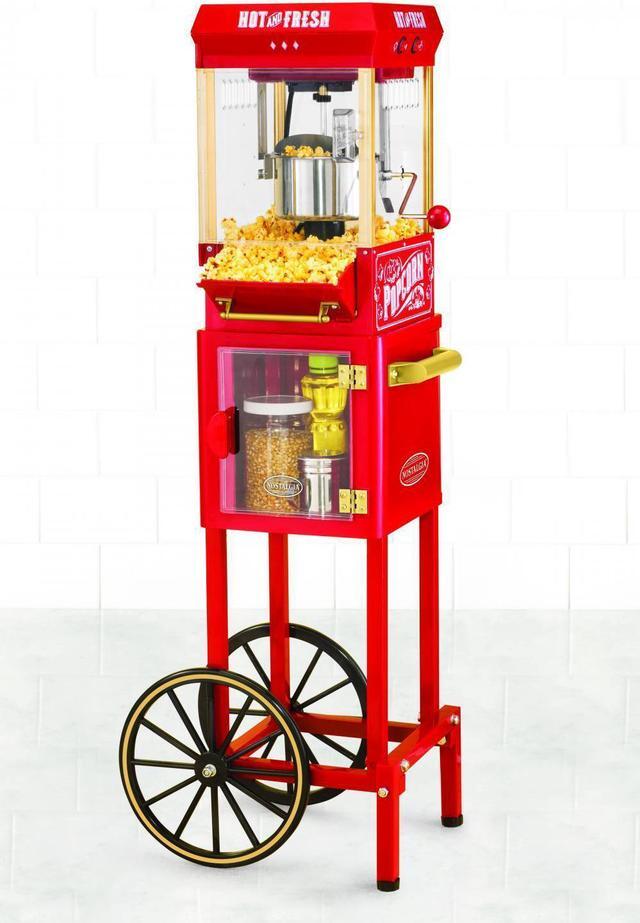 Alt view image 9 of 11 - Nostalgia Electrics KPM200CART 48-inch Vintage Popcorn Cart